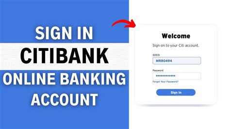 Sign On to Your Citi Account .